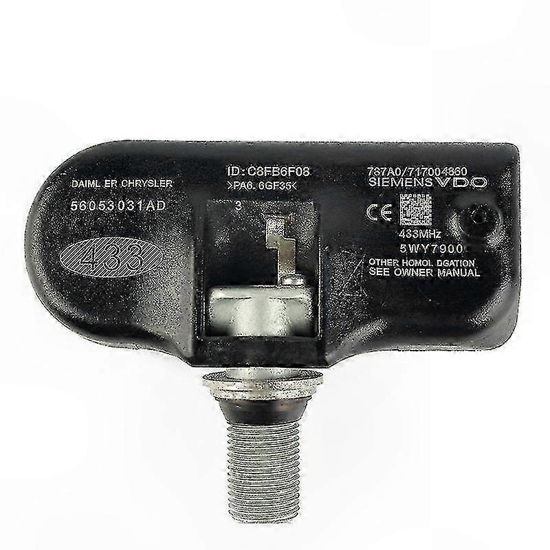 Universal Tire Pressure Sensor TPMS 433 MHz for Chrysler  Jeep Vehicles