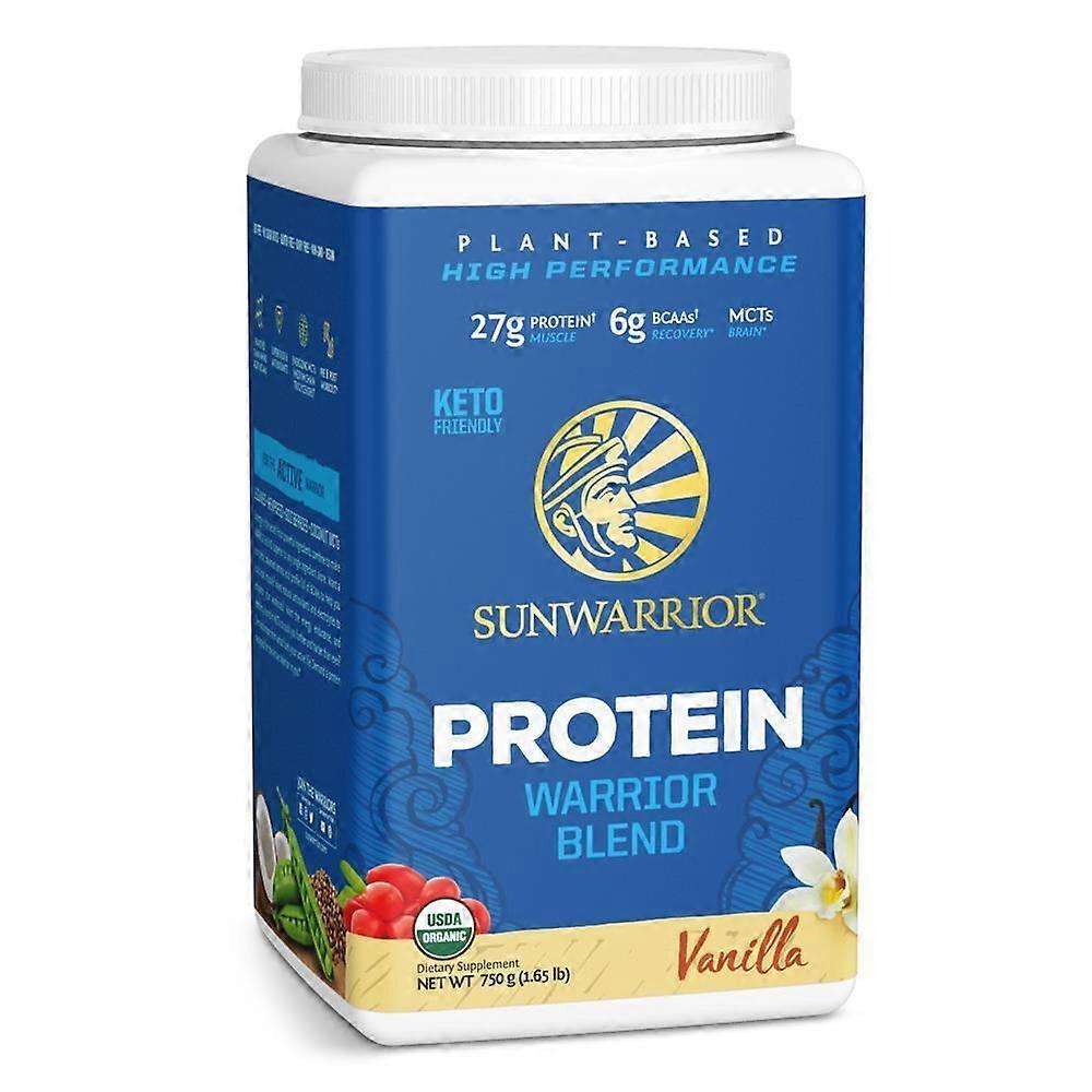 Sunwarrior Warrior Blend Vanilla 750g - 4 Pack