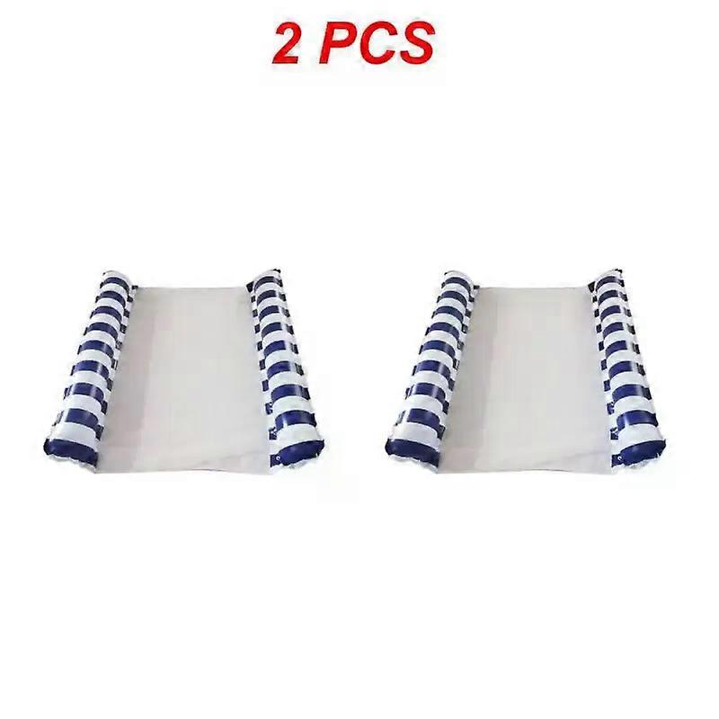 1/2PCS Inflatable Durable Versatile Pvc Summer Swimming Pool Pool Lounger Summer Beach Accessory Floating Row Comfortable