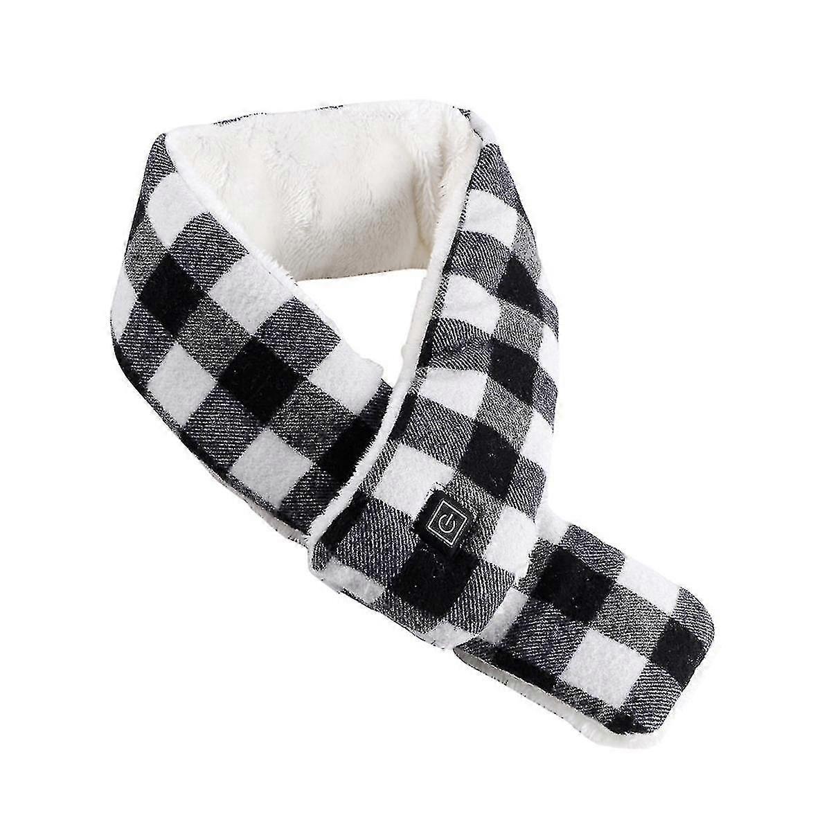 USB Electric Heating Scarf, 85x10cm, Three-Gear Temperature Control for Uniform Heating