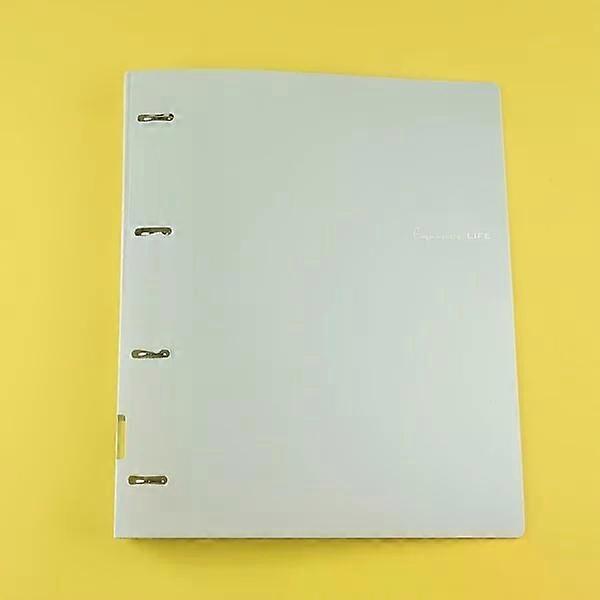 A4 office loose-leaf binder, D-shaped punching system, suitable for various types of documents