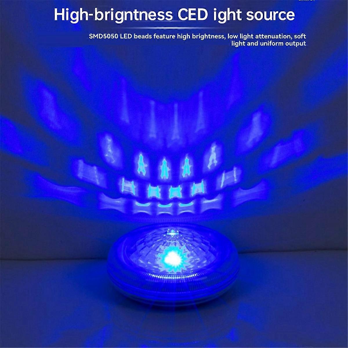 2 Pack Solar Waterproof Rechargeable Floating Pool Lights with Remote Control, for Inground Pool, Bathroom, Bathtub