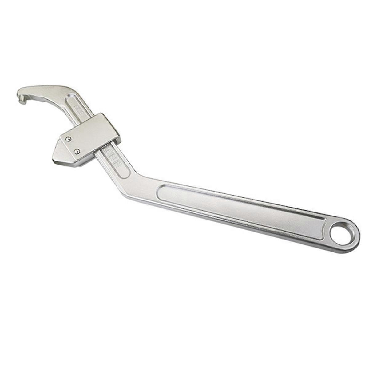 Adjustable Wrench Water Meter Cover Special Spanner Torque Wrench Side Hole Hook Nut Wrench Repair Tools