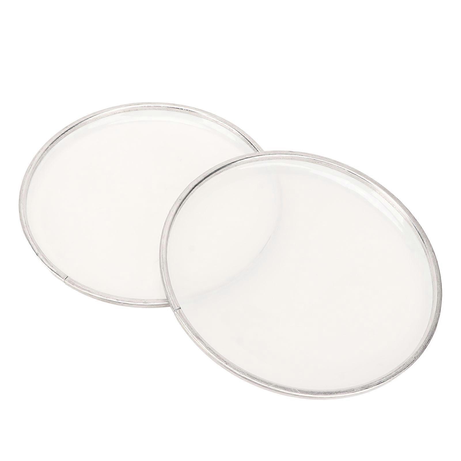 2PCS 6.5in White Waterproof Polyester Film Drumhead Replacement