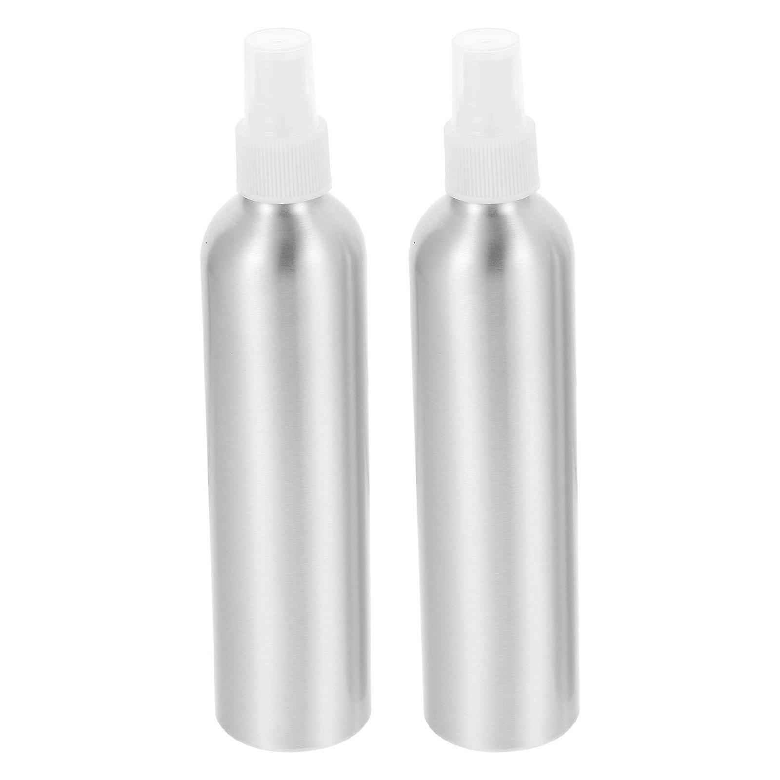 Fine Mist Spray Bottles for Home Made of Safe Plastic Material Silver Color 2pcs 15ml Each