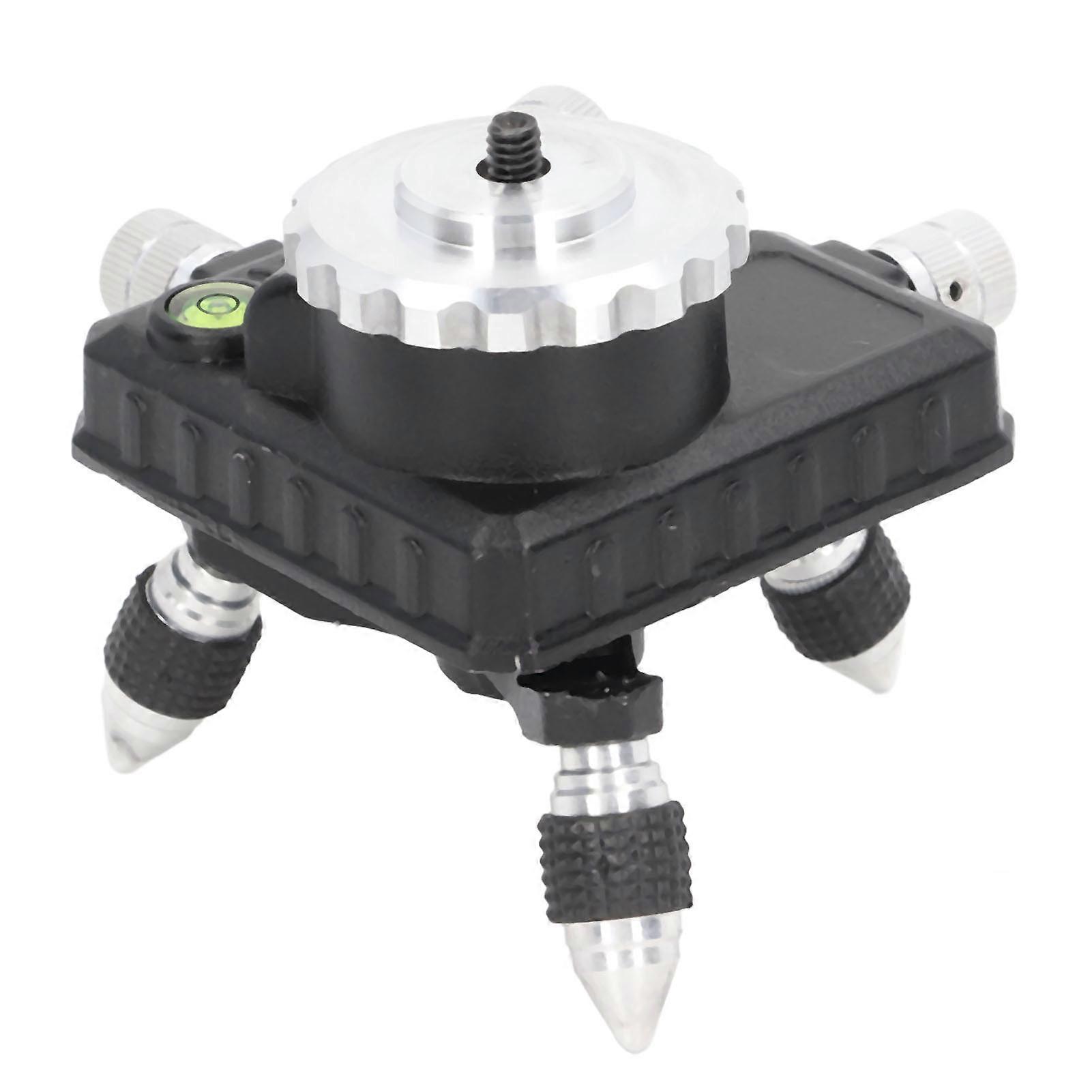 Nivåjusteringsbase 360° roterbar adapter for laserstativ