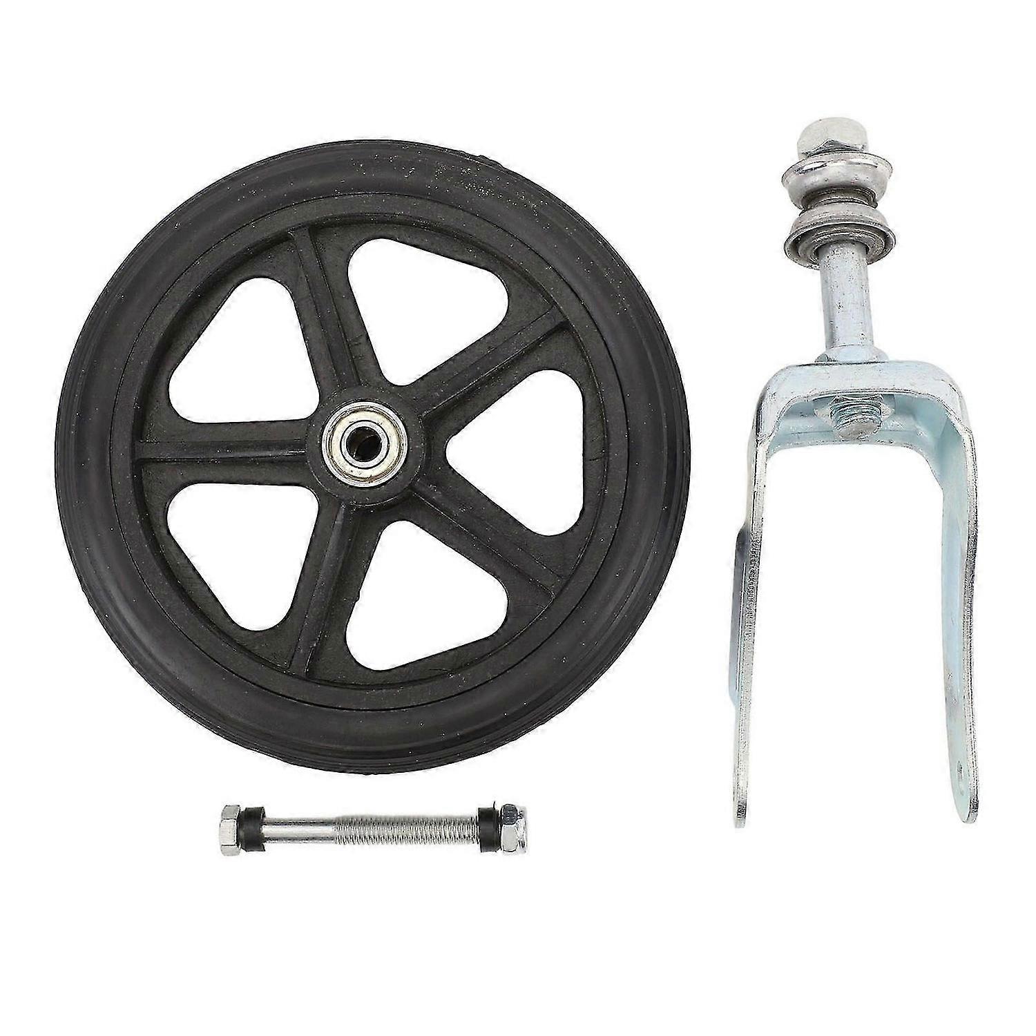 2025 Latest Model 6 Inch Wheelchair Front Wheels with Front Fork Drive Steel B...
