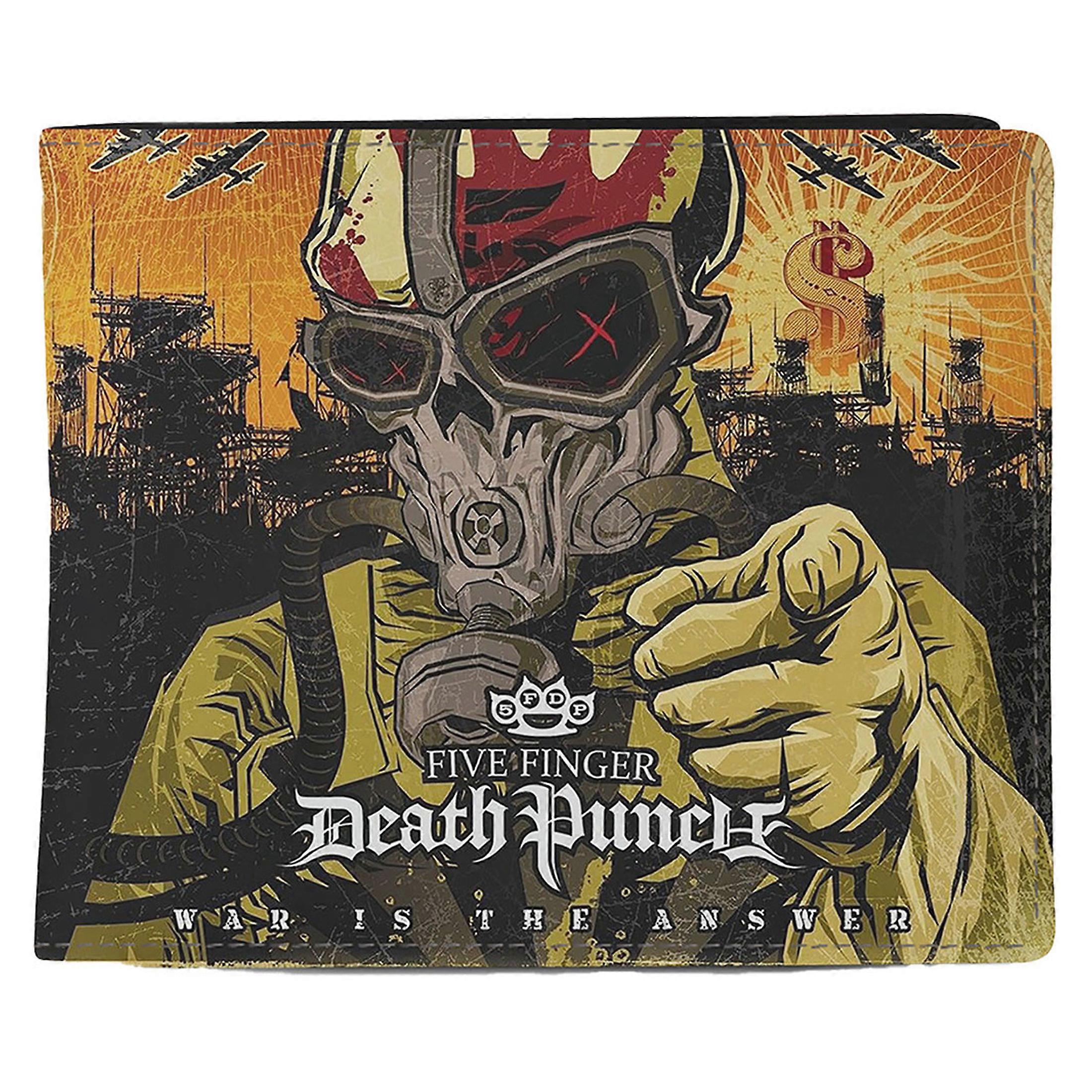 Five Finger Death Punch War Is The Answer Bifold Wallet