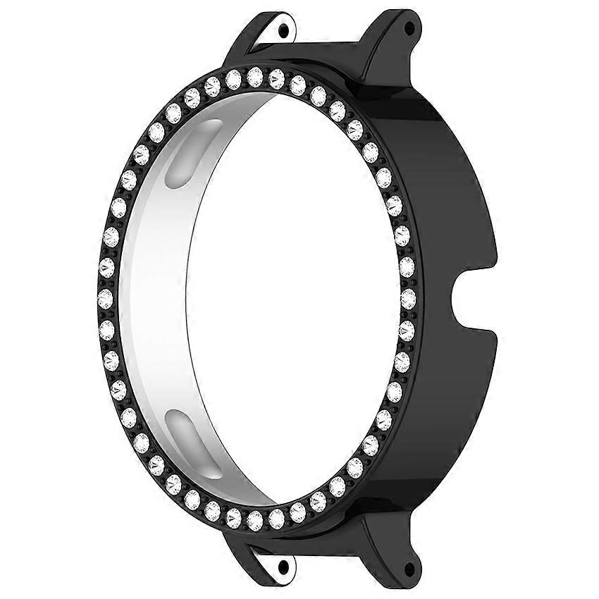 Watch Protective Case Watch Case 12mm for Honor Select SAGA Smart Watch 2 (Electroplated Black)