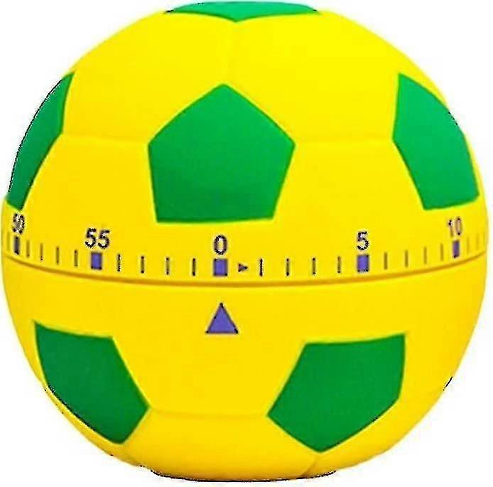 Timer 60 Minutes Mechanical Timer Kitchen Cooking Timer Manual Timer(football)