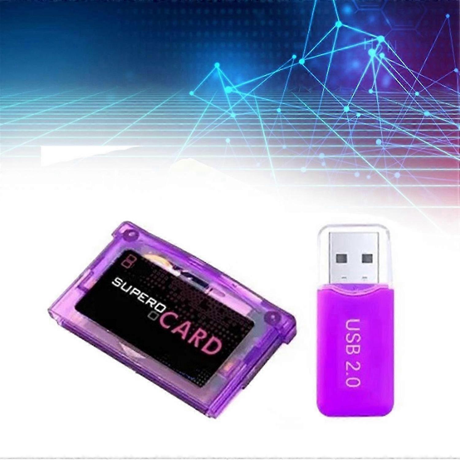 For SuperCard Mini Micro-SD Card Adapter For GBA SP GBM