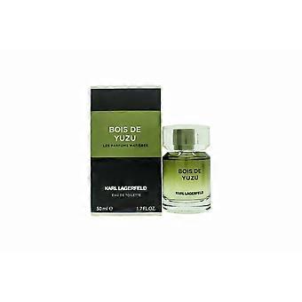 Karl Lagerfeld Les Parfums Matières Bois de Yuzu Eau de Toilette für Herren 50 ml