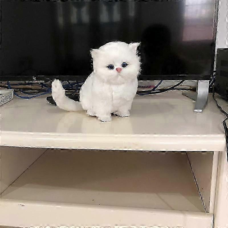 2025 Elektroniczne zwierzaki, koty roboty Ręcznie robione symulowane koty zwierzęce