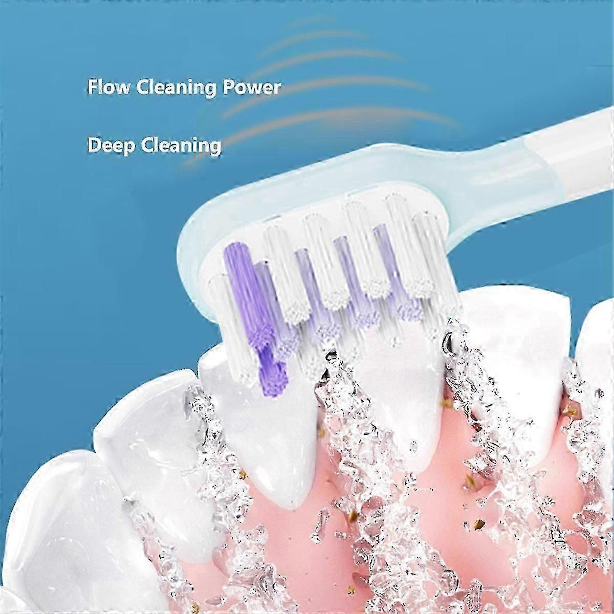 compatible with Laifen Full Range Replacement Electric Tooth Brush Heads Clean Version