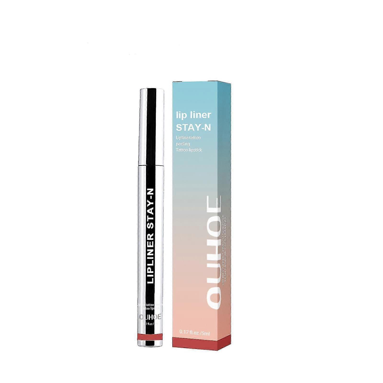 Waterproof Matte Lip Liner in Two Shades for Long-Lasting Velvet Finish and Defined Lips