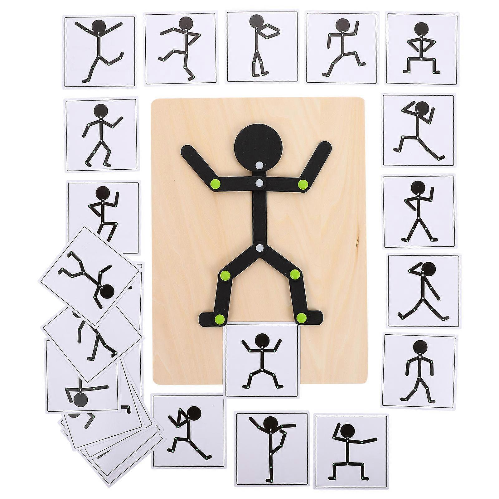 Kids Puzzle Toy Small Figure Puzzle Toy for Early Educational Use 1Set