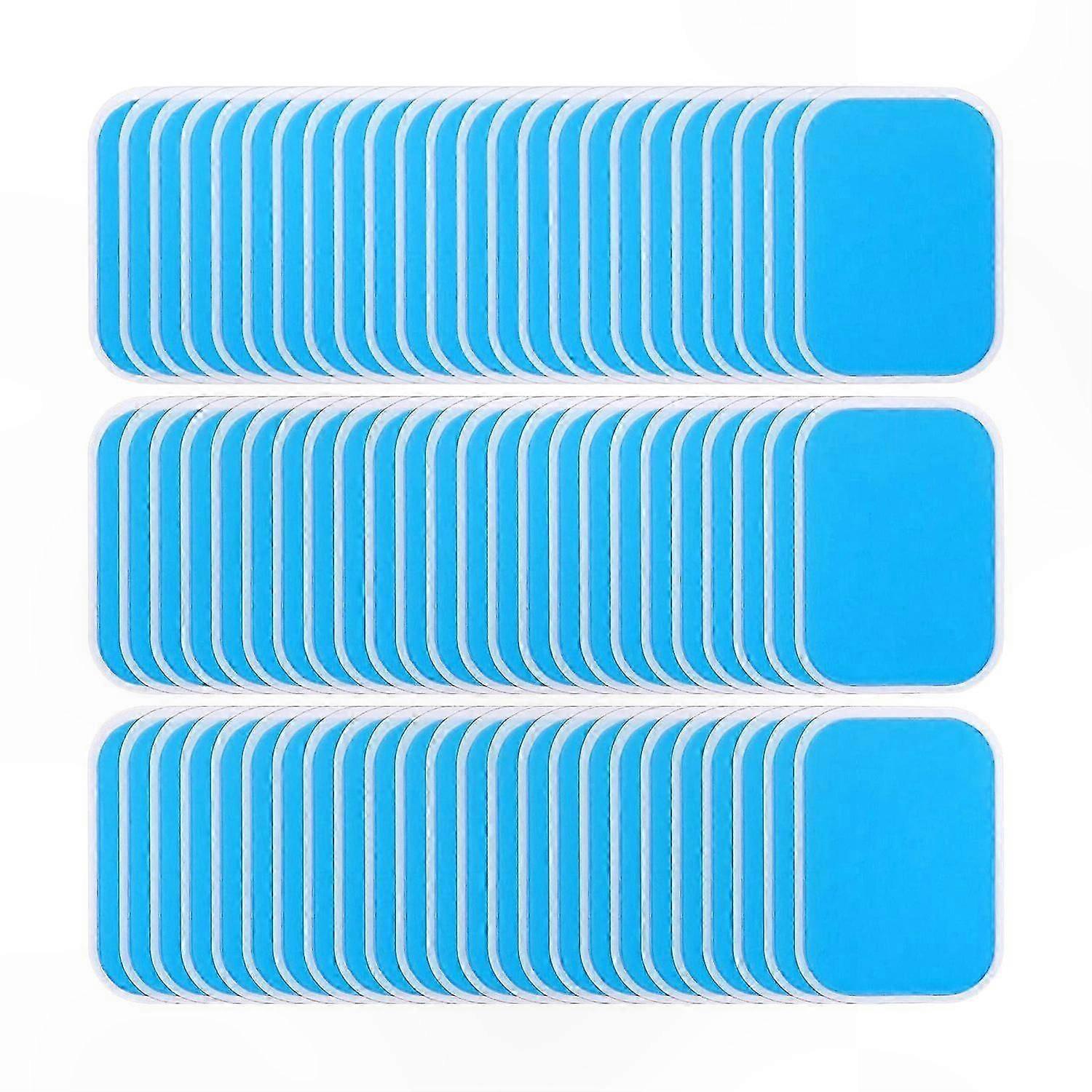 48-Pack Absorbent Gel Pads, Replacement Electrode Accessories for Abdominal Use