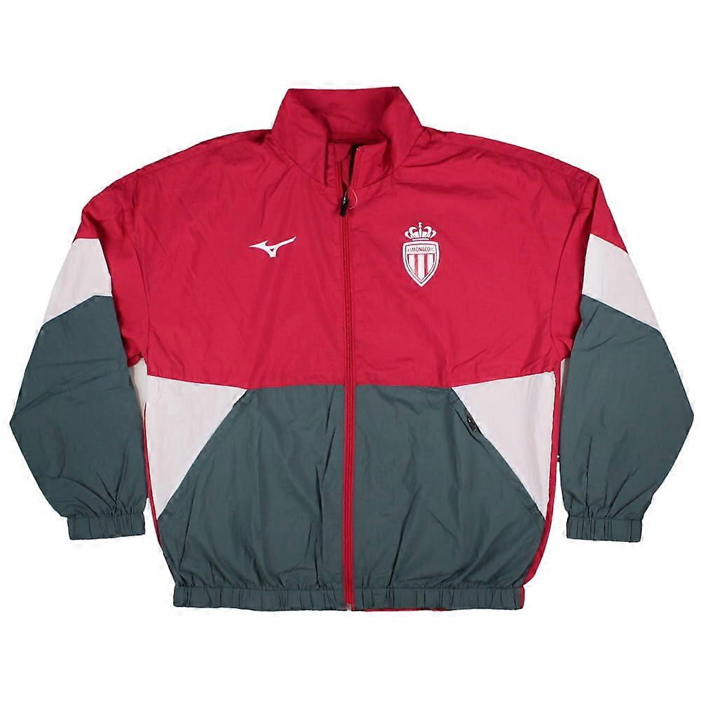 2025-2026 AS Monaco Retro Woven Jacket (Red)