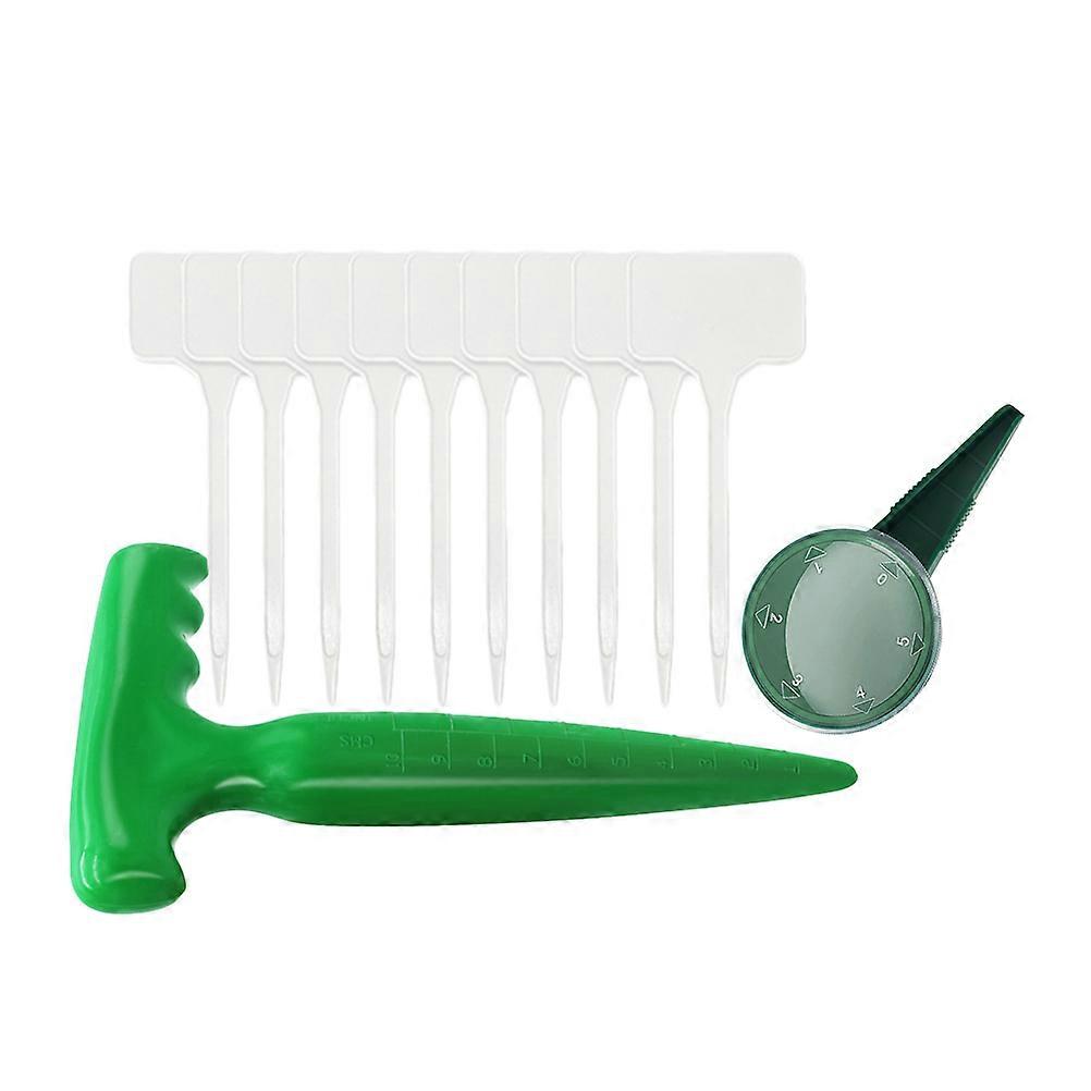 Seed Garden Sowing Tool for Home Use 2Sets Plastic Plant Labels