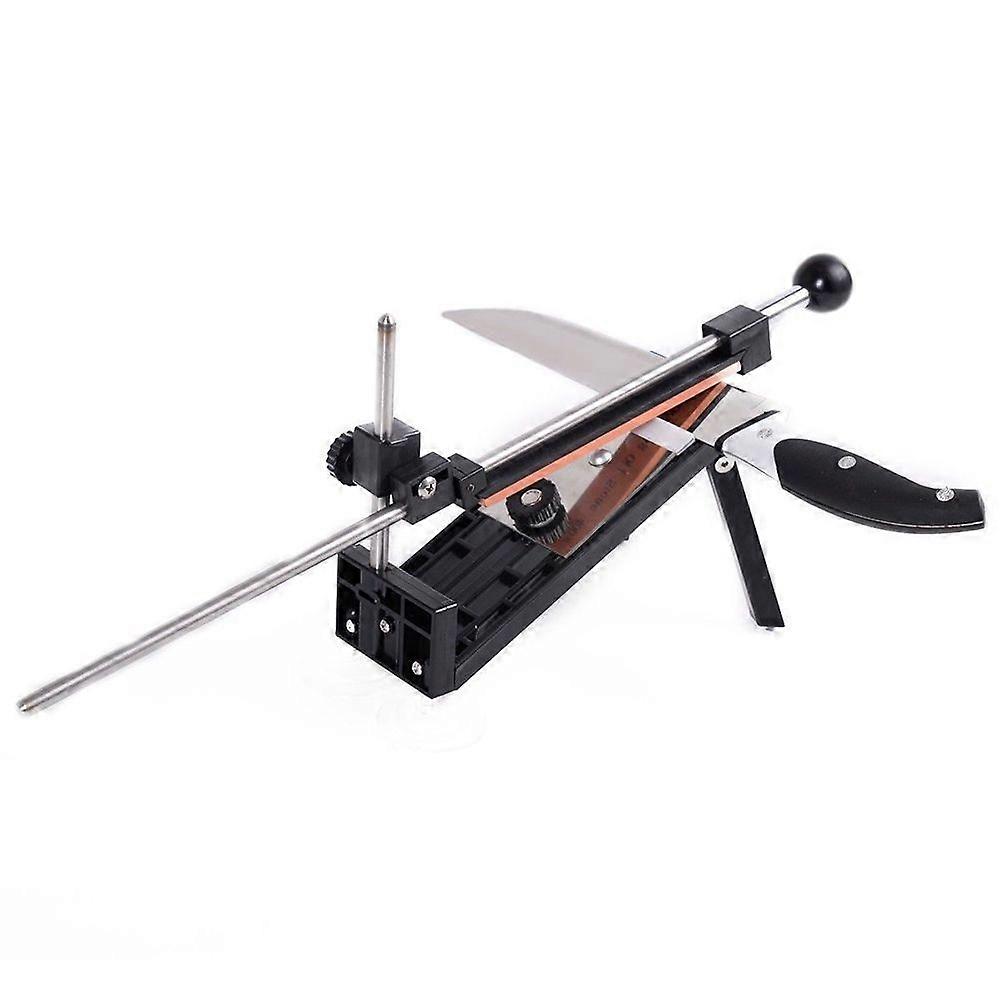 Professional Sharpener Kitchen Fix-angle Sharpening Tool with 4 Stones