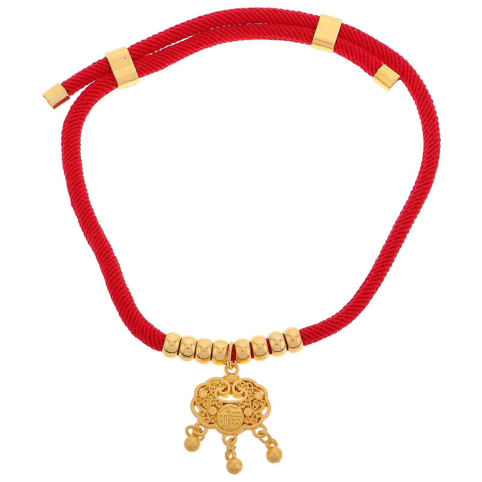 Pet Necklace with Bell Adjustable Collar for Small Dogs and Cats Handmade
