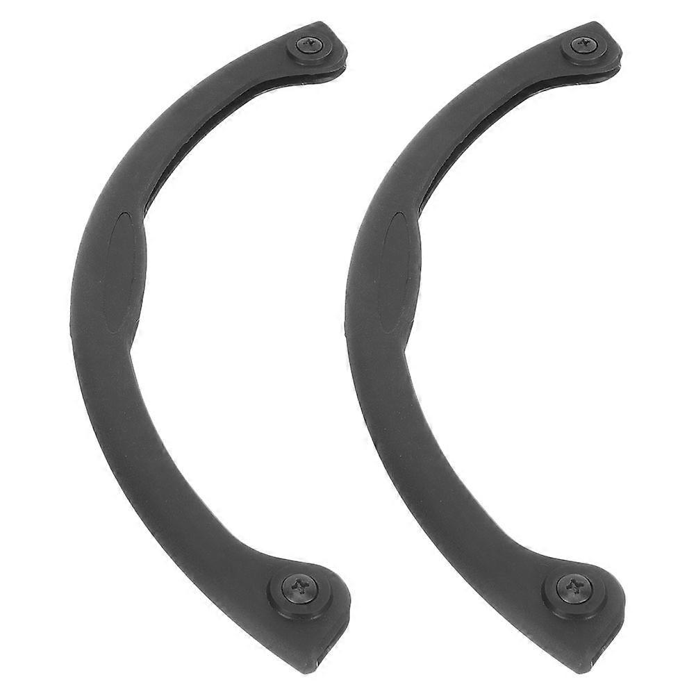 Skateboard Deck Edge Protection 2Pcs Rubber Bumpers Shock Absorbing Suitable For Sports Enthusiasts Snowboarding