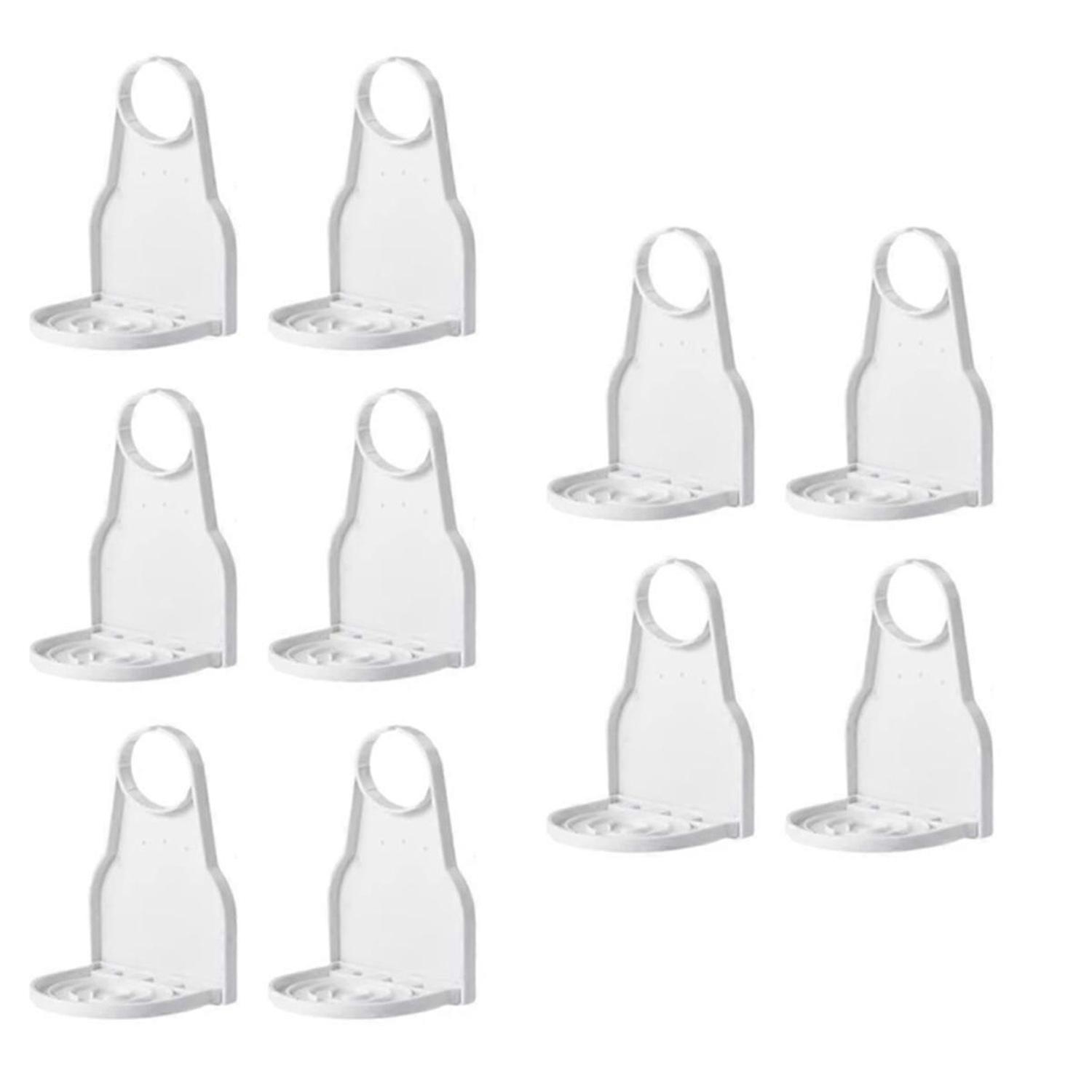 Laundry Detergent Cup Holder to Prevent Overflow and Drip,White