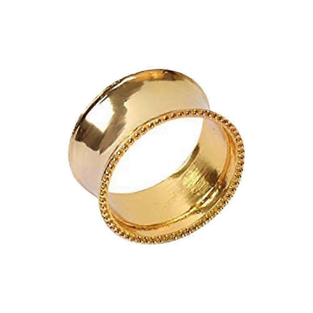 12 Pcs Napkin Rings Set Dining Table Setting Bridal Napkins Rings Glossy Napkin Holder Adornment _AOBA