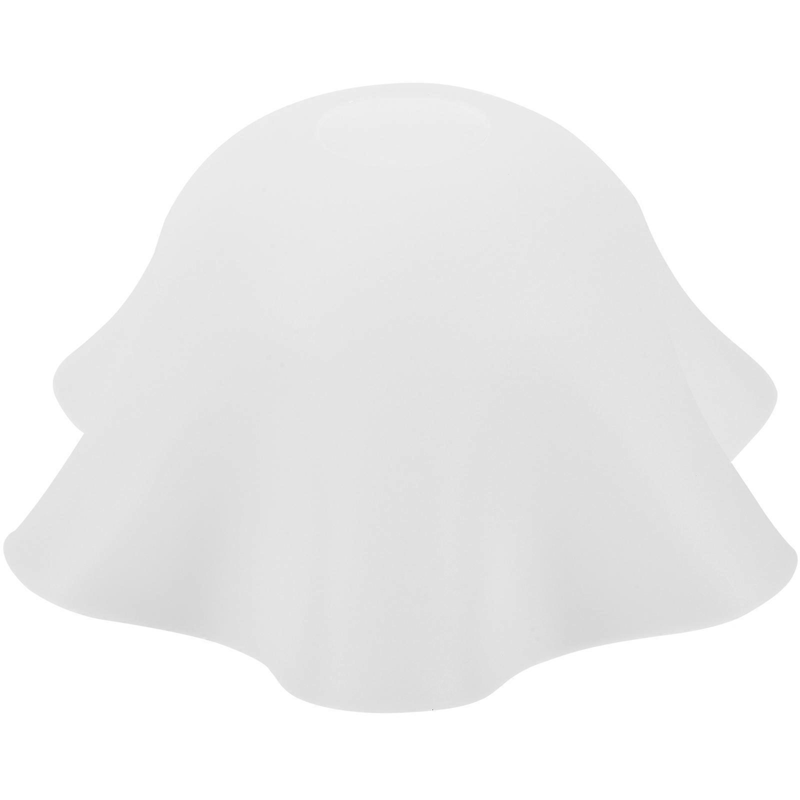 White Acrylic Lamp Shade Pendant Lamp Shade Replacement 2Pcs for Home Use