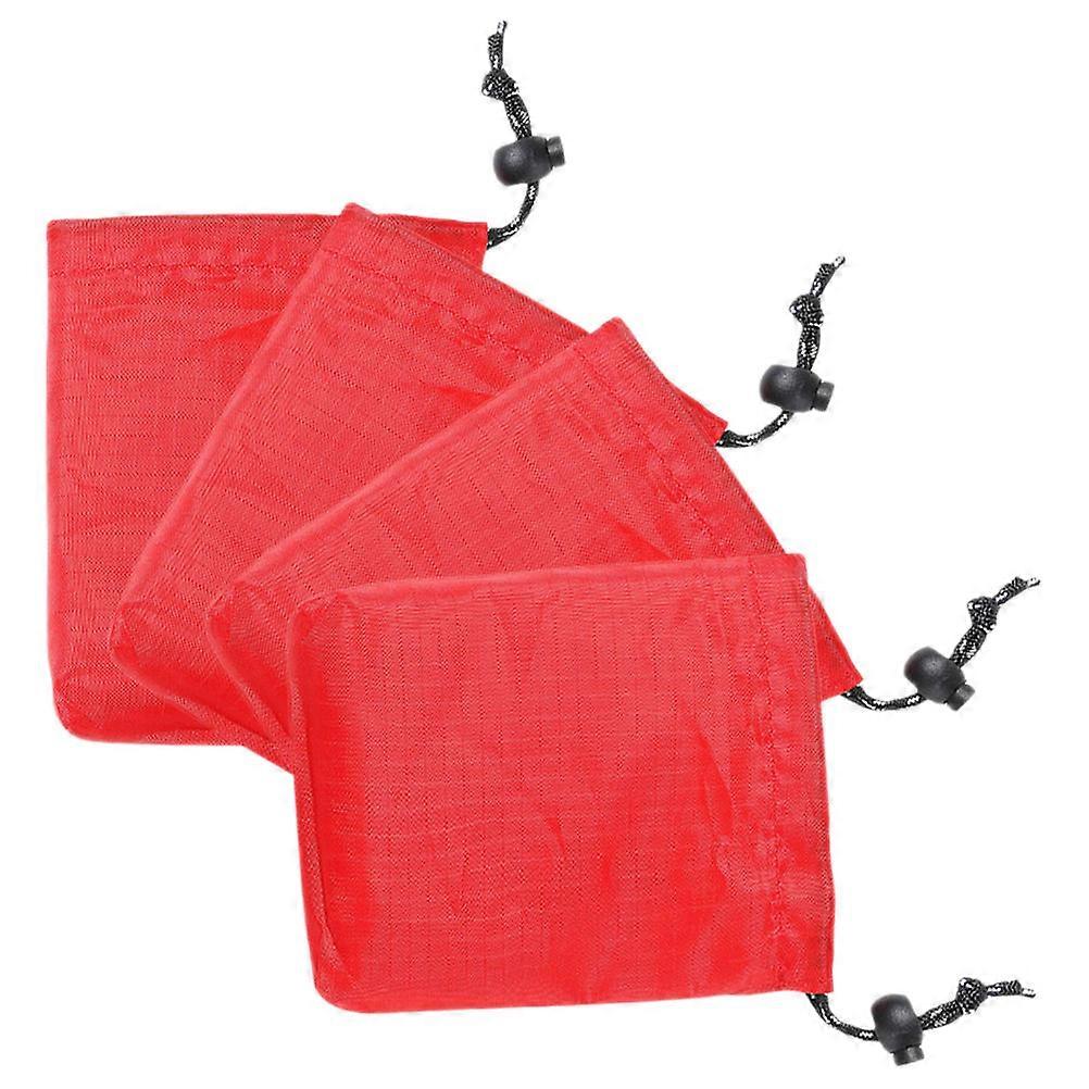 Drawstring Cosmetic Bag Outdoor Storage Bags for Camping 16Pcs Set