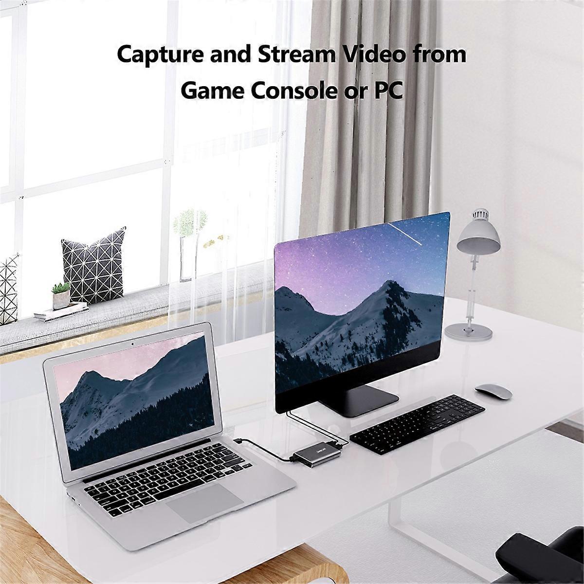 -Compatible Video Capture Grabber Card 4K 60Hz Plate