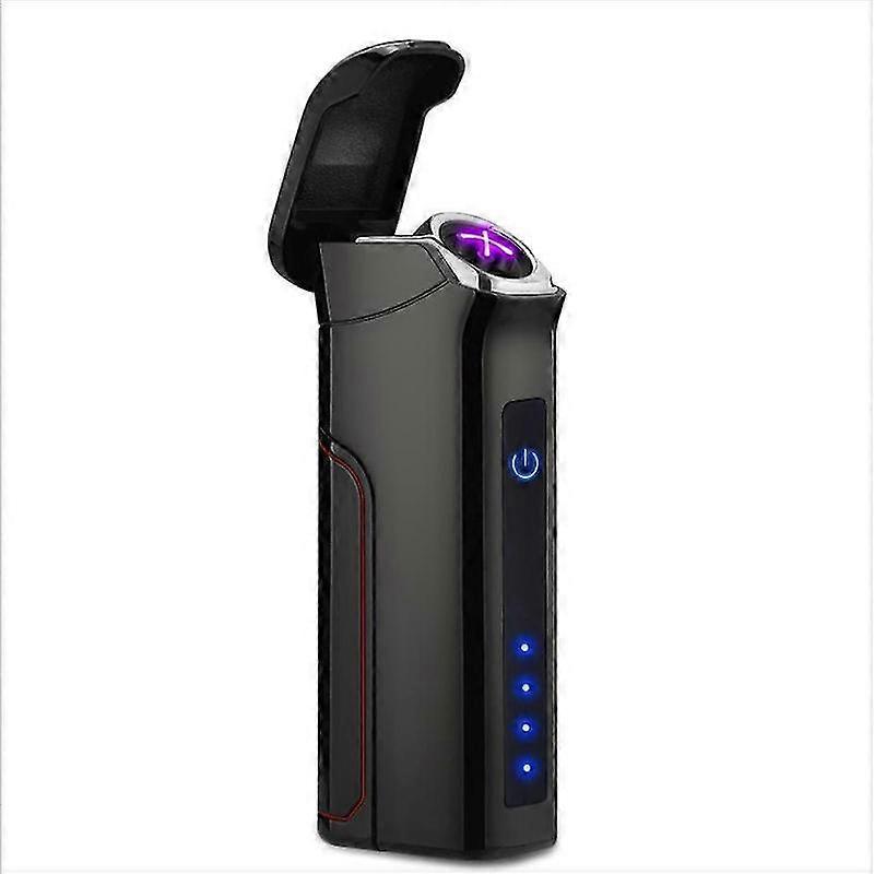 Large Capacity Replaceable Battery Pulse Arc Lighter /Usb Charging Cigarette Lighter/Touch Ignition Power Display