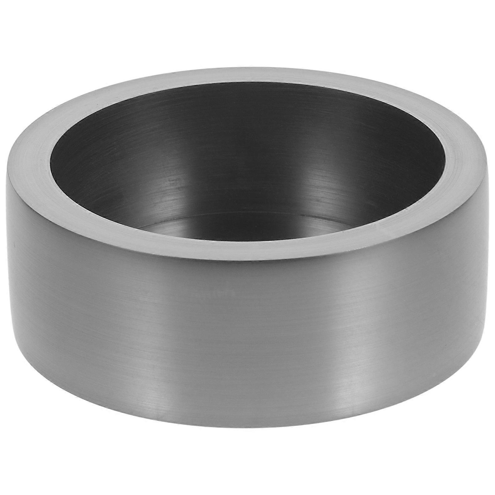 3Pcs Round Graphite Mold for Casting Metal Melting Furnace Ingot Mold