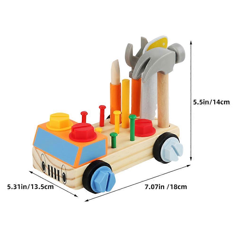 Kids Educational Plaything Screwdriver Board Tool Car Toy 3Sets