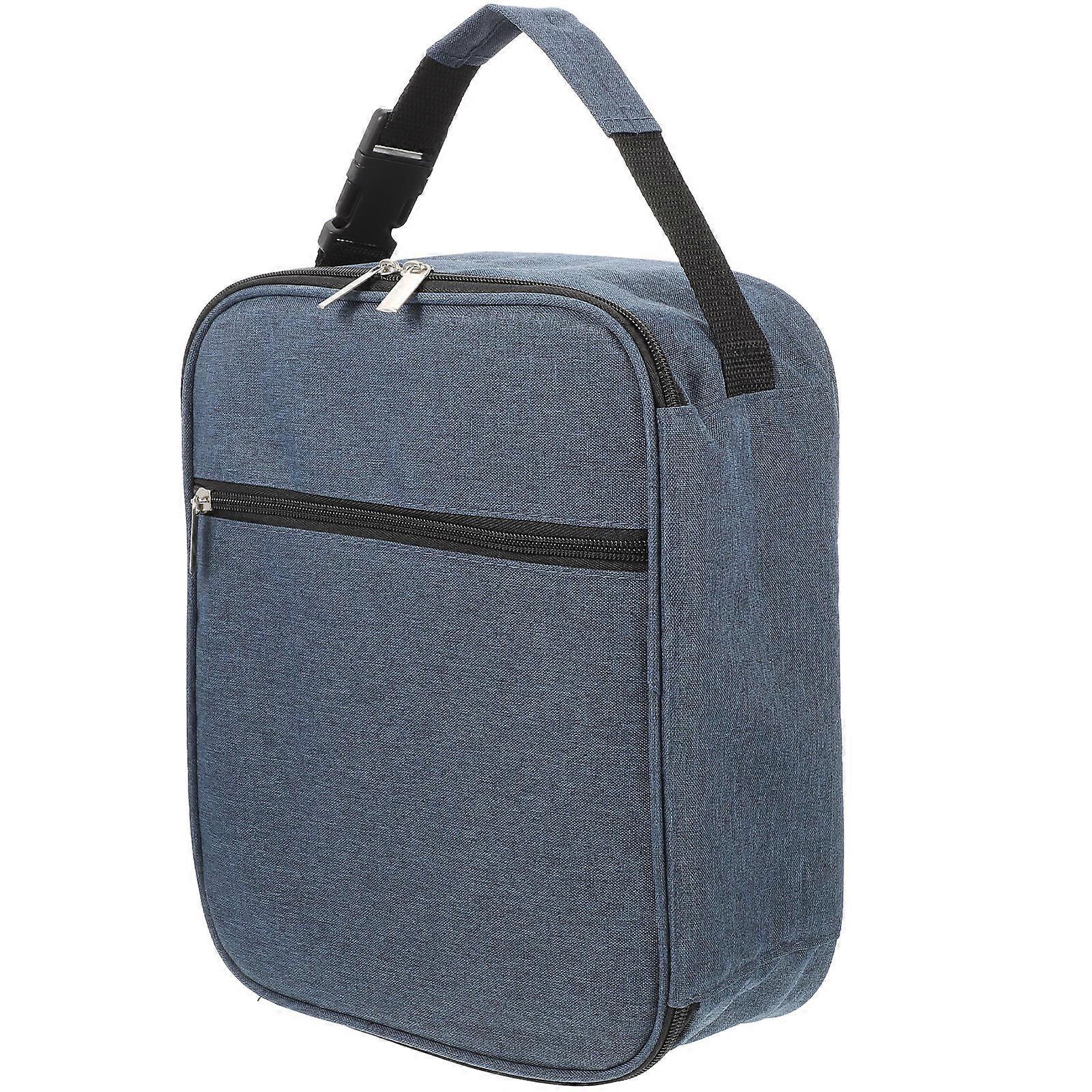 Insulated Lunch Bag Portable Lunch Box Bag Daily Use 4Pcs Set
