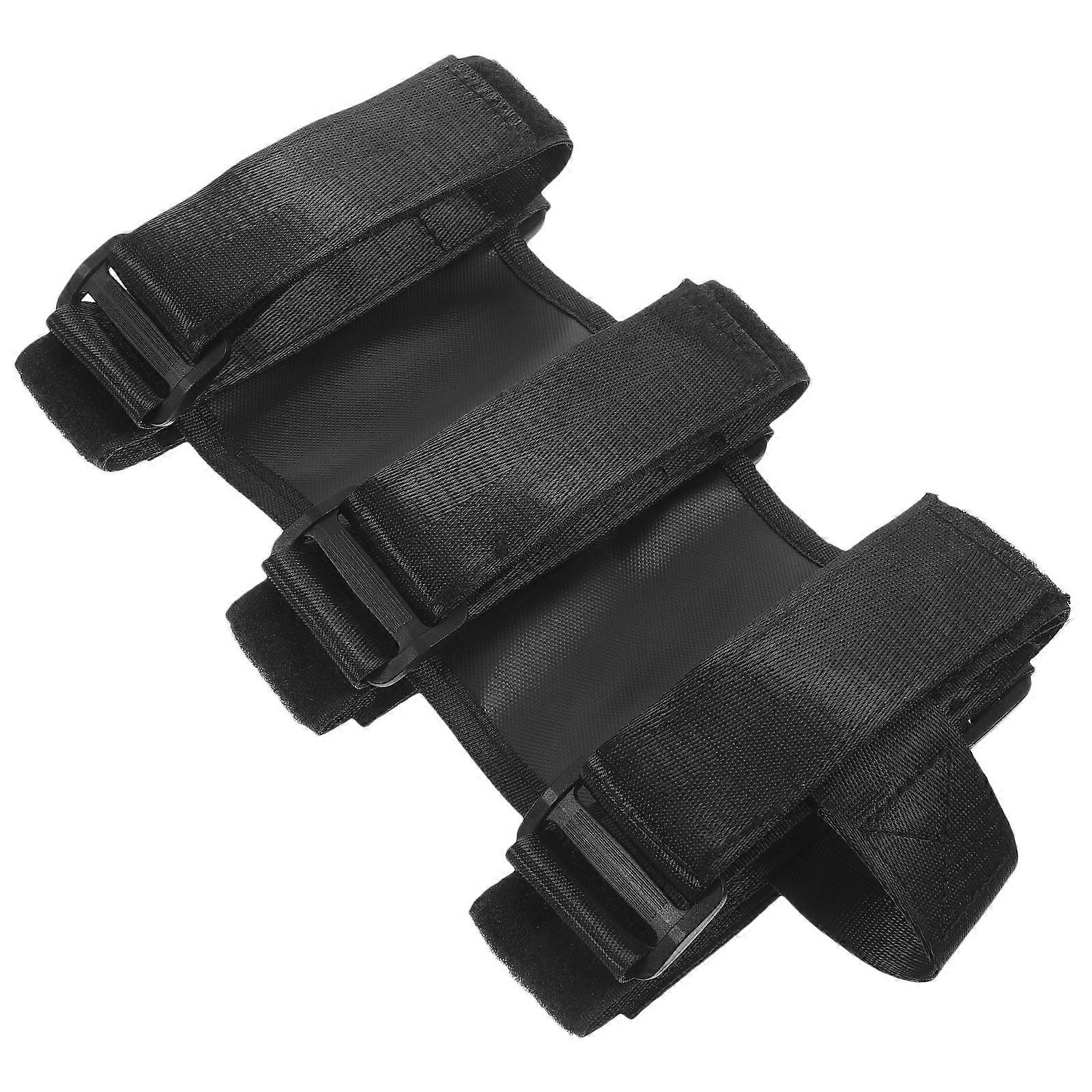 5Pcs Vehicle Fire Extinguisher Fixing Strap Black Car Safety Strap Cloth