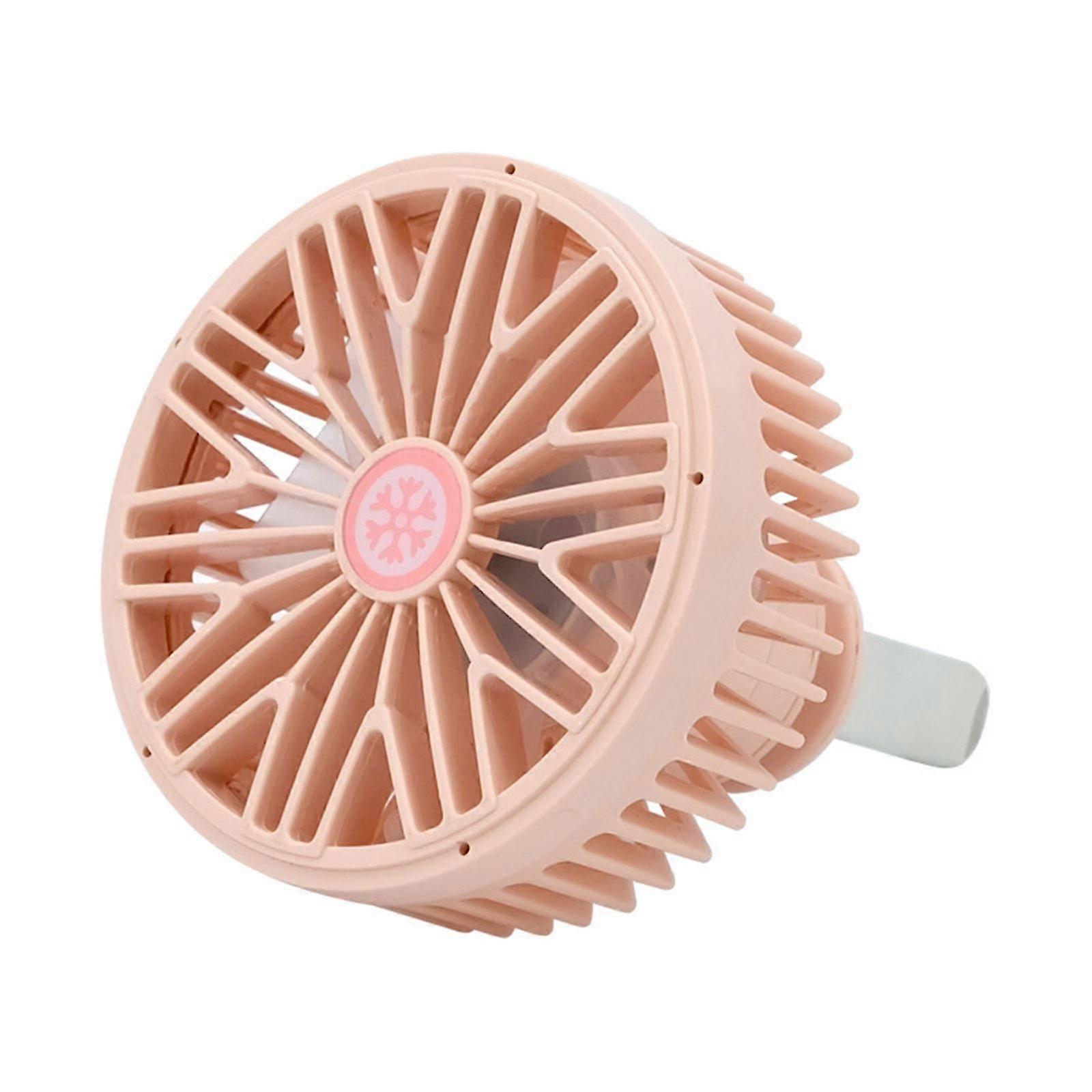Car Fan USB Fan Fit For Car Vent Powerful 3 Speed Car Cooling Clip Fan with LED Light 360 Rotatable Portable Fan