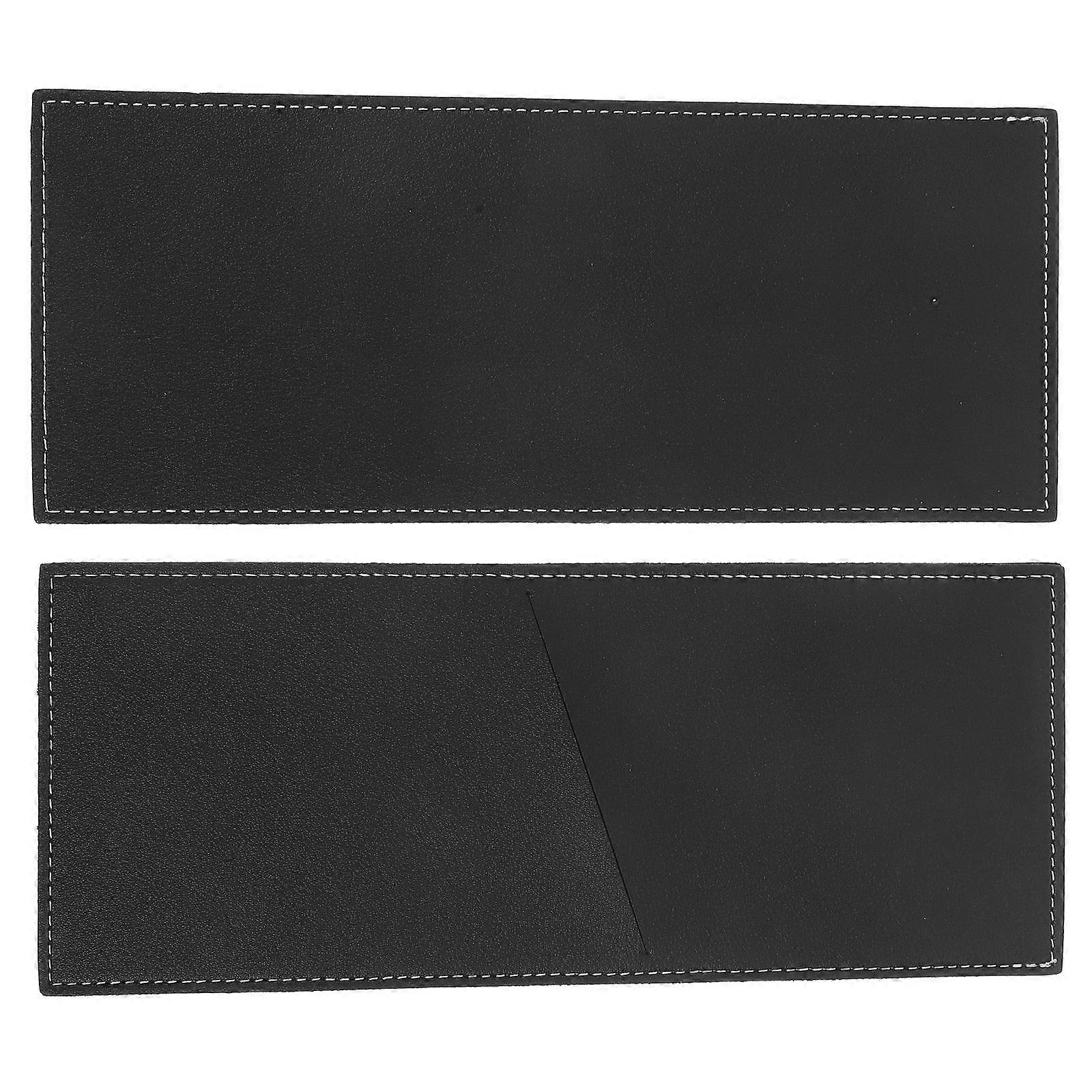 Fake Tableware Sleeve for Cutlery Holders with 8Pcs Black