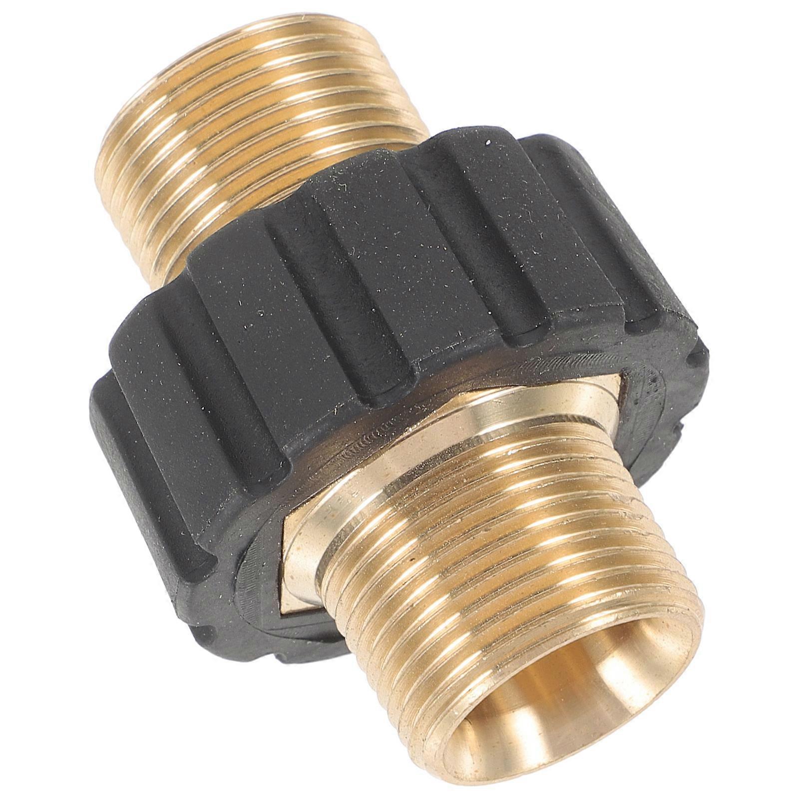 Washing Nozzle Adapter for Garden Use with 4Pcs High Pressure Hose Connectors