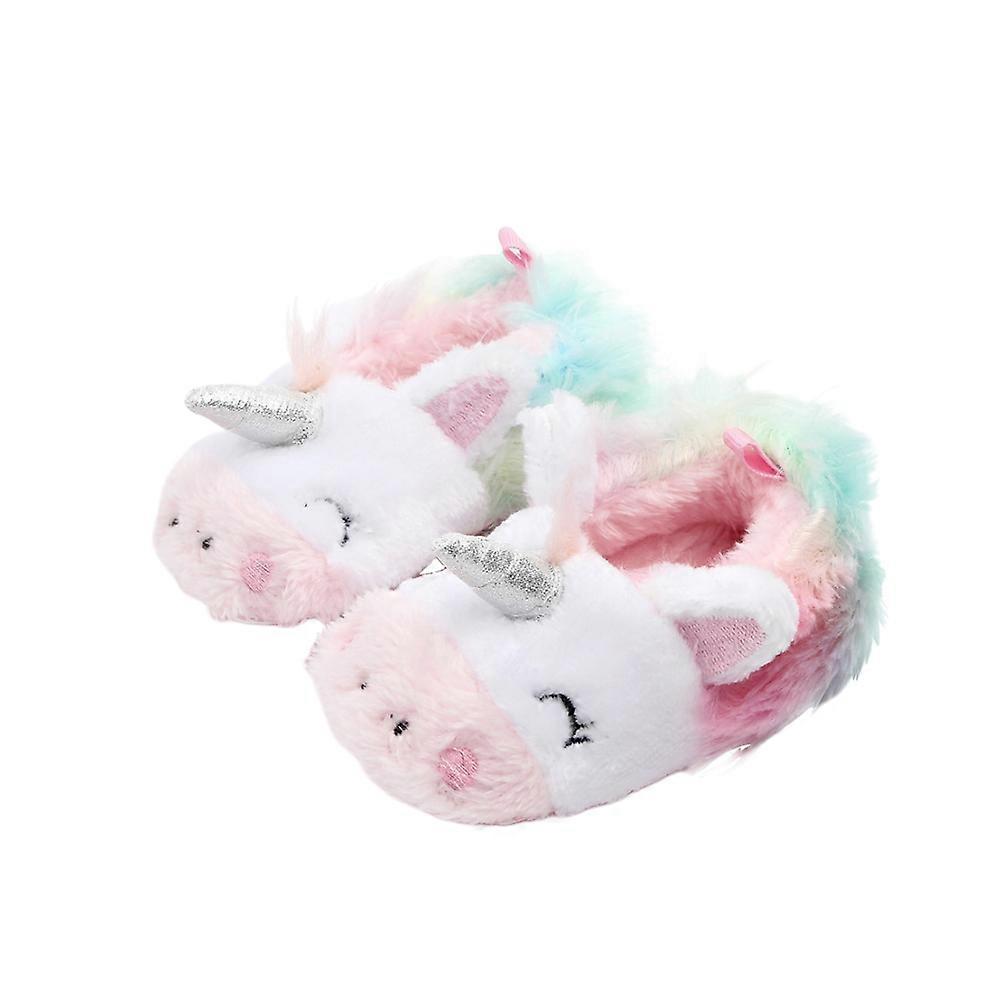 Toddler Warm Shoes 1 Pair Indoor Shoes Autumn Winter Comfortable Design for Babies Aged 0 to 1 Years Old 10.5Cm
