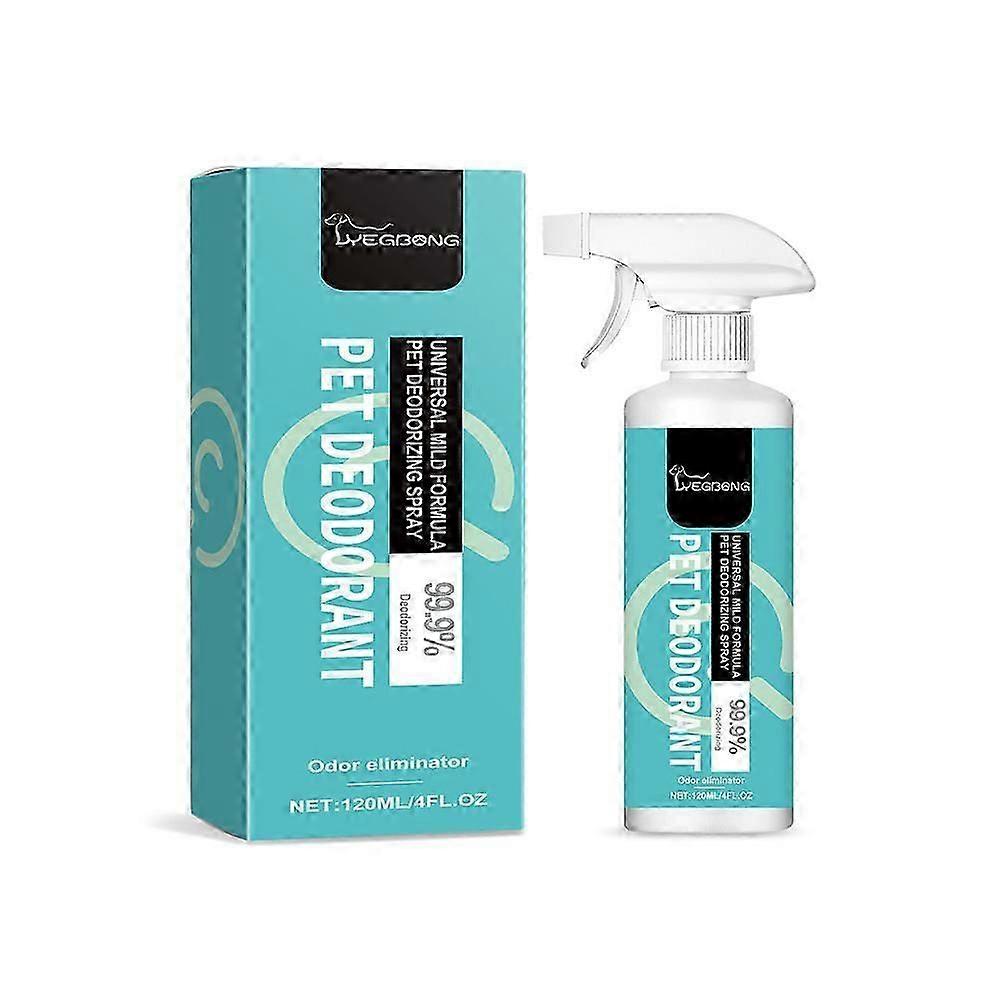 Pet Deodorant Spray, Pet Deodorant Cleaner för att ta bort lukt, långvarig doft