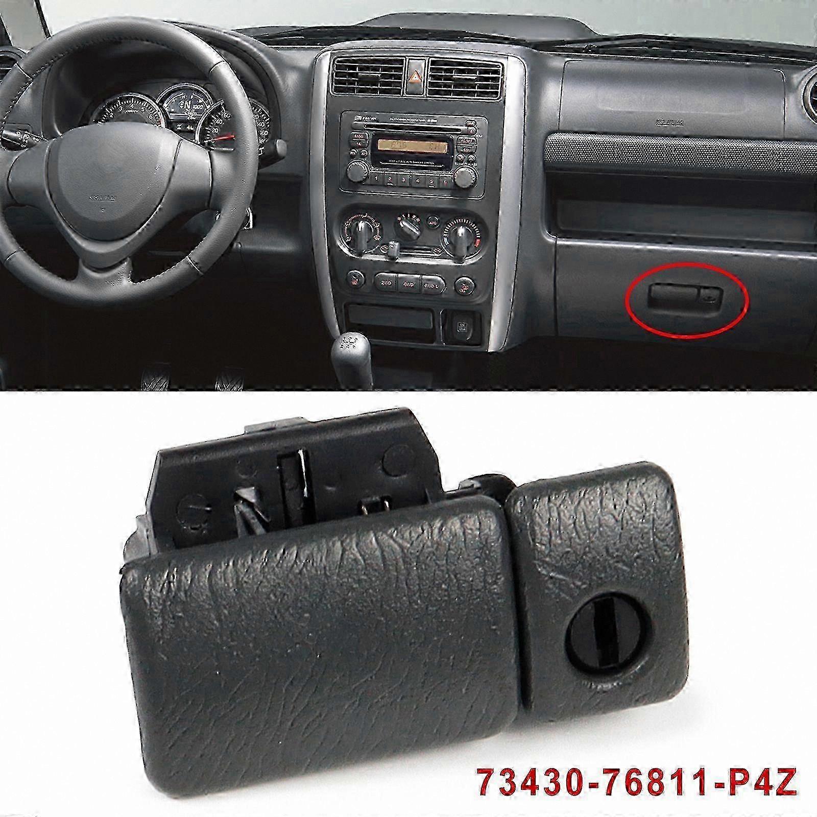 Car Glove Box Lock Latch Handle for  Jimny Vitara Grand Vitara 2000-2018 Interior Inner Box Handle Black