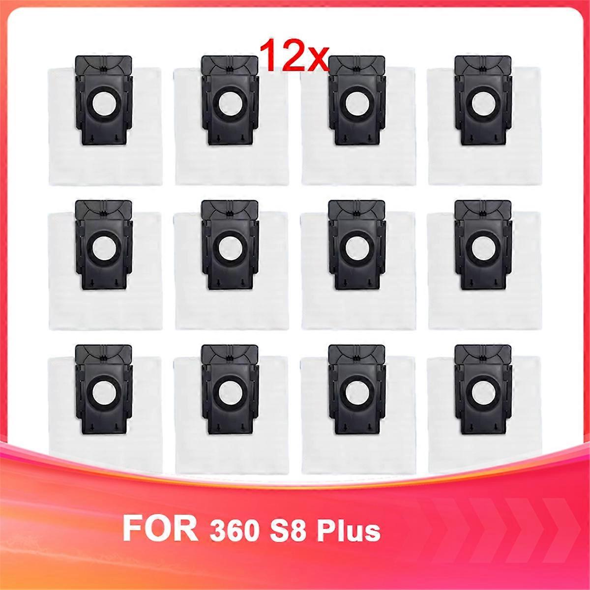 Replacement Dust Bags for 360 S8 Plus Robot Vacuum Cleaner ,High-Efficiency Garbage Bags,Home Applia