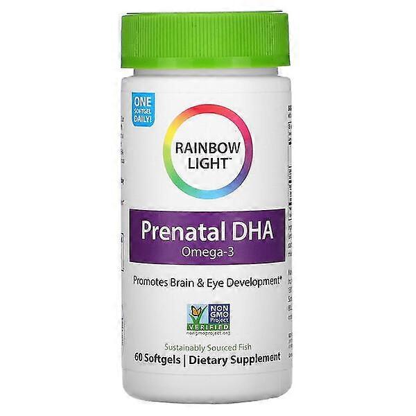 Rainbow Light, Prenatal DHA, Omega-3, 60 Softgels