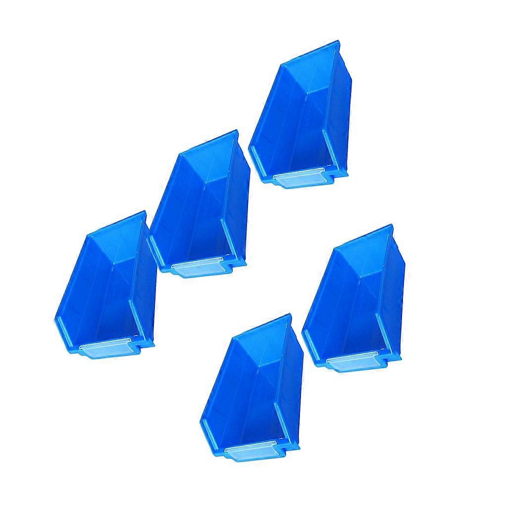 5X Tool Box Storage Bin Stacking Case Household Long-lasting Space Saving