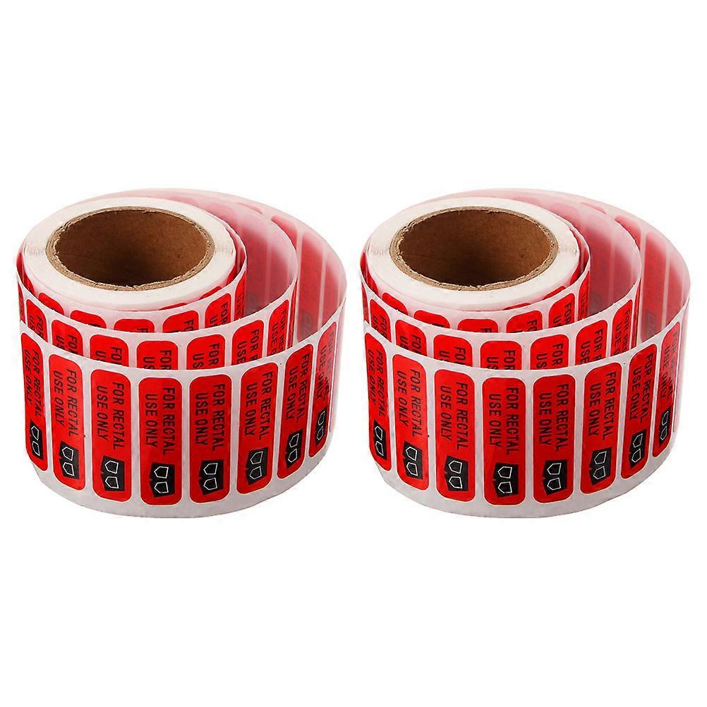 Funny Decal Use Only Stickers for Use Rolls Pack