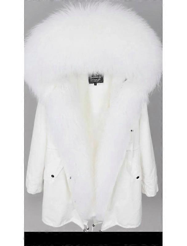 Vivanilla Parka Jacket With Fur Details