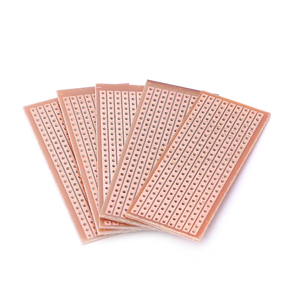 5pcs Universal Bakelite Circuit Board DIY Prototype PCB Prototyping Track Plate