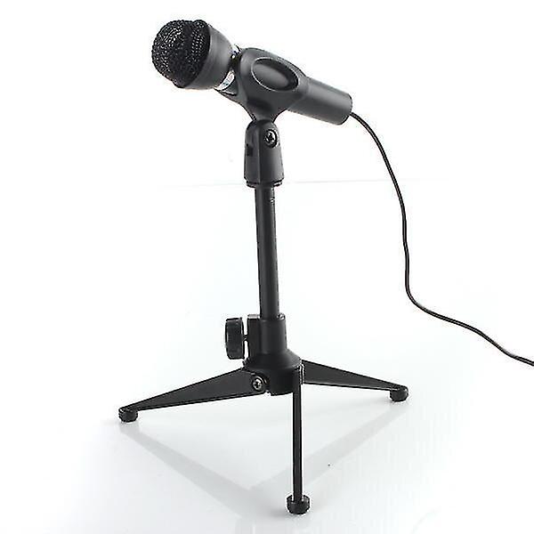 Camera Flash Accessories Desktop Table Adjustable Metal Tripod Microphone Mic Stand Holder With Clip