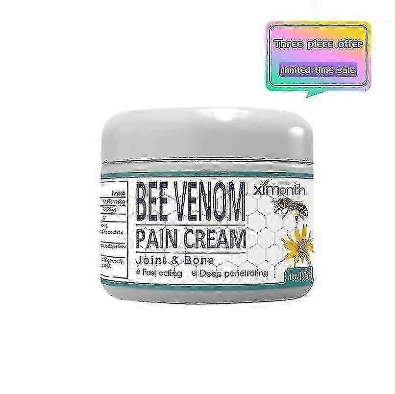 يخفف كريم المفاصل من سم النحل من الألم في العمود الفقري القطني واليد والقدم والمفاصل والمفاصل وآلام الكتف والرقبة